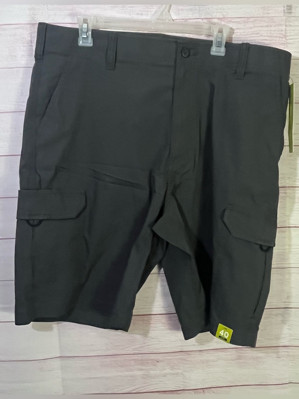 Lee Extreme Motion NEW Gray Cargo Shorts Size 40